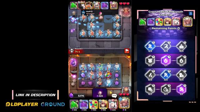 Green Heart's Fast Growth Challenge with New Card! [Defense War: Destiny Child] смотреть онлайн