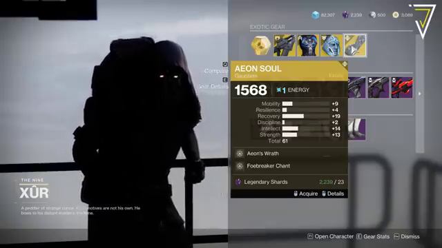 Destiny 2 | XUR & GOD ROLL LOOT! August 26th-29th | Full Inventory & Location! - Witch Queen смотреть онлайн