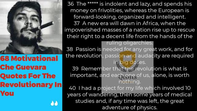 60 Motivational Che Guevara Quotes For The Revolutionary In You смотреть онлайн