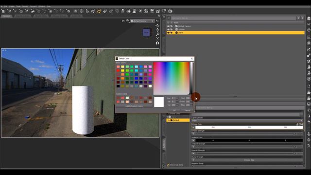 Matte Function in Iray DAZ Studio - Shadow Catcher #2 смотреть онлайн