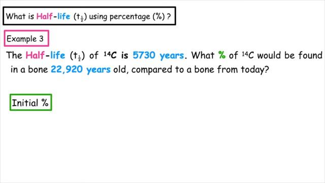 Half life equations: Working in % | N5 Chemistry - Lesson 5 смотреть онлайн