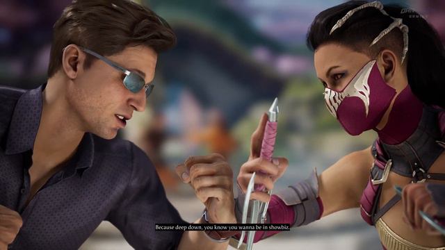 Mortal Kombat 1 - Johnny Cage Flirting with All Women Intro Dialogues смотреть онлайн
