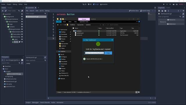 Create a GAME LAUNCHER + UPDATER under 100 Lines | Tutorial | Godot смотреть онлайн