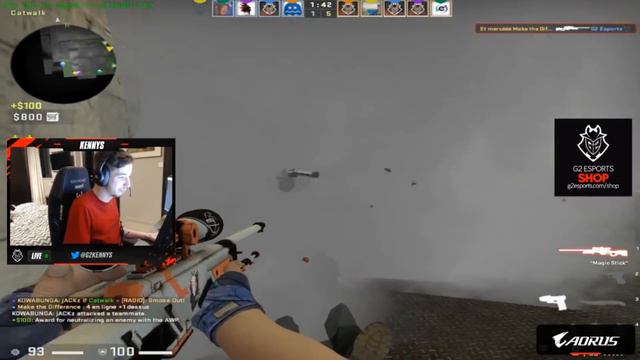 CS:GO - WHEN KENNYS STREAM + SETTINGS (TWITCH HIGHLIGHTS) смотреть онлайн