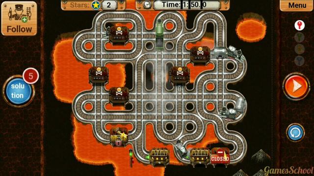 Train Track Crisis Builder Puzzle Game | Rail Maze 2 | Android Gameplay #480 смотреть онлайн