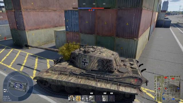 War Thunder RB Tiger ll (10.5 cm KwK) #warthunder #asmr #ps4 #tigerll смотреть онлайн