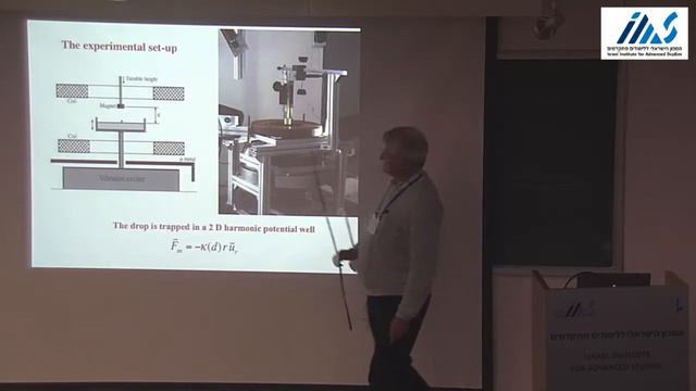 Y. Couder:"A wave-field as an information repository" смотреть онлайн