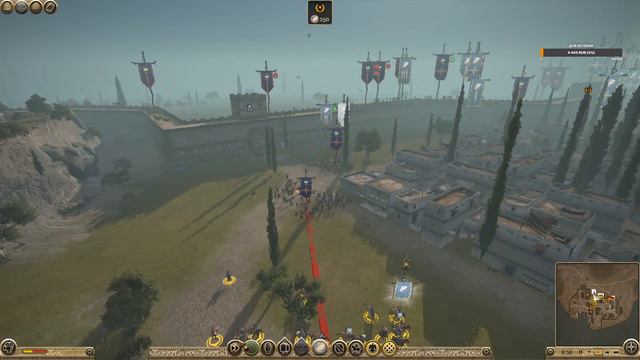 Афины мод PUR в Total War ROME II - Emperor Edition часть 2 смотреть онлайн