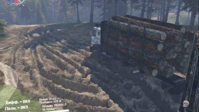 Карта «Алина» версия 1 для SpinTires (v03.03.16) смотреть онлайн