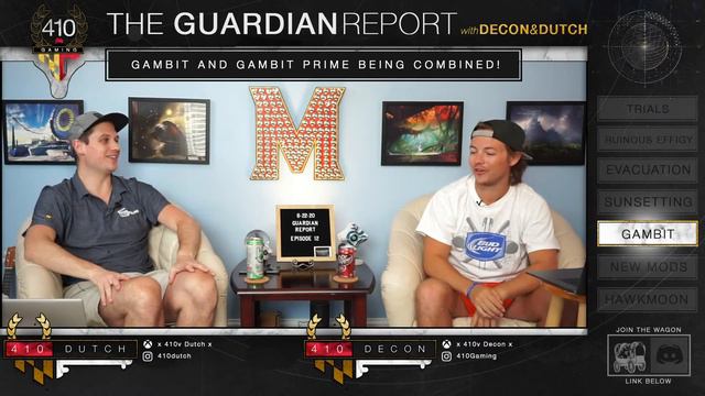 Destiny 2 LIVE Show: New Exotic, Trials Returns, New Mods & MORE! | The Guardian Report (06/22/2020 смотреть онлайн