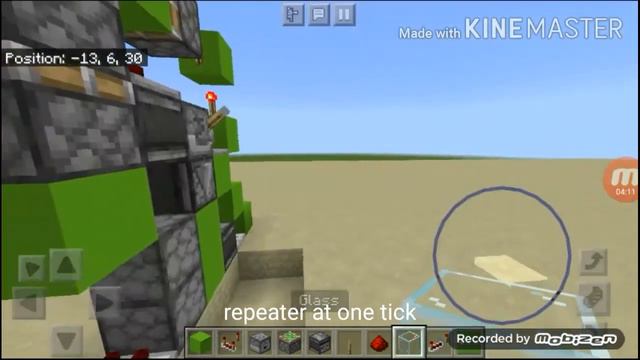 How to make 3x3 piston door in minecraft PE смотреть онлайн