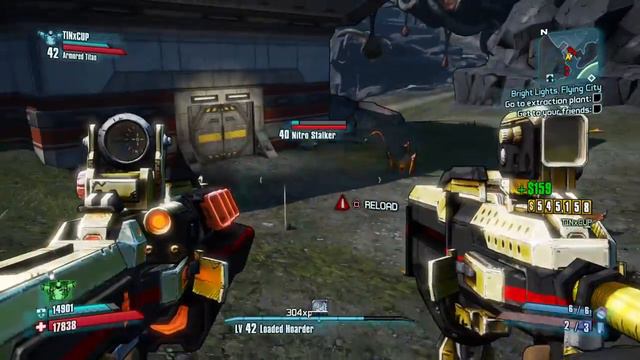 Borderlands 2- My Gunzerker Glitched смотреть онлайн