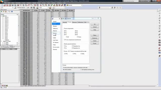 Autodesk Robot Structural Analysis - Поддержка вывода результатов расчетов смотреть онлайн