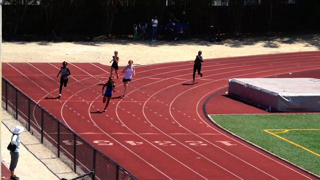 Girls 200m Finals Section 3 TimeSpann Middle School Meet #2 - Cardinal Gibbons HS Apr 2022 смотреть онлайн