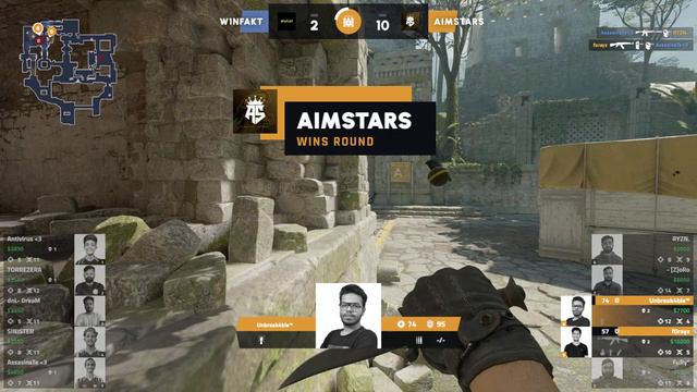 DAY 5| #W1NFAKT X #AIMSTARS #PAKISTAN | GL3 |#CS2 смотреть онлайн