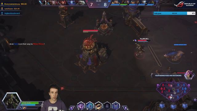 Grubby | Heroes of the Storm 2.0 - Anub'arak and the Pro Rexxar - HL 2017 S3 - Spider Queen смотреть онлайн