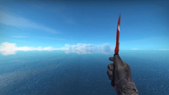 Survival Knife Crimson Web | CSGO Skin Showcase смотреть онлайн