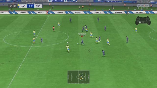 NAP vs PSG | [HD Quality] With Controller Gameplay | FIFA 23 - FIRST HALF смотреть онлайн