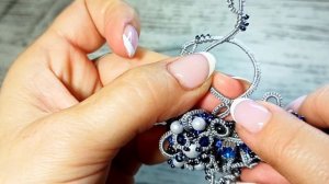 Мастер класс по браслету фриволите " Рандеву" 5 часть