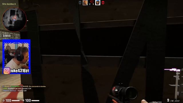 COMEBACK IN BRACCIO DESTRO - [luke4316] Counter Strike смотреть онлайн