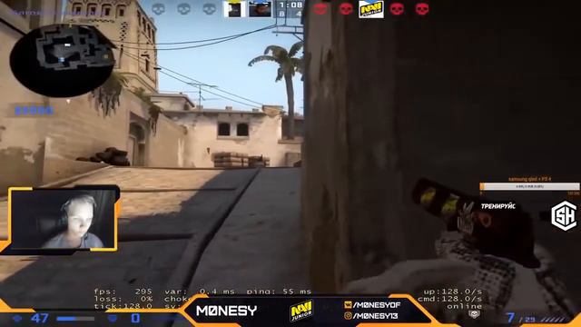 CS:GO POV Demo m0nesy (31/19) vs Scream and Niko (de_mirage) смотреть онлайн