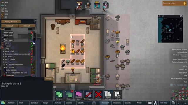Rimworld- Chilly Playthrough - 01.003 - A Bit of Cold смотреть онлайн