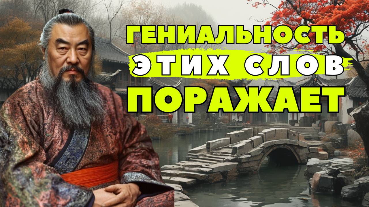 КОНФУЦИЙ – Гениальные Цитаты Которые Поражают Своей Мудростью смотреть онлайн