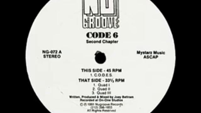 Joey Beltram - Code 6 – Second Chapter смотреть онлайн