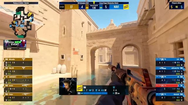 Eternal Fire vs Natus Vincere - HIGHLIGHTS - MAP 3 ANUBIS - IEM Katowice 2024 смотреть онлайн