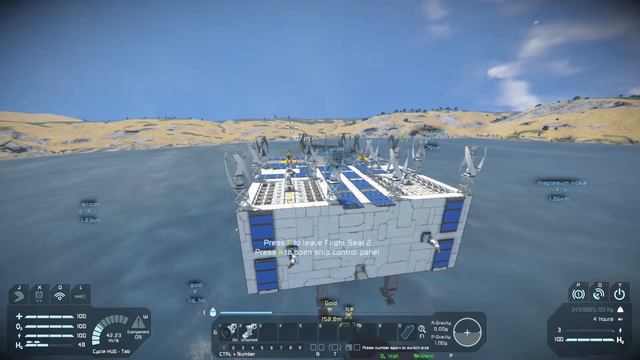 Space Engineers - visiting the pirate base смотреть онлайн