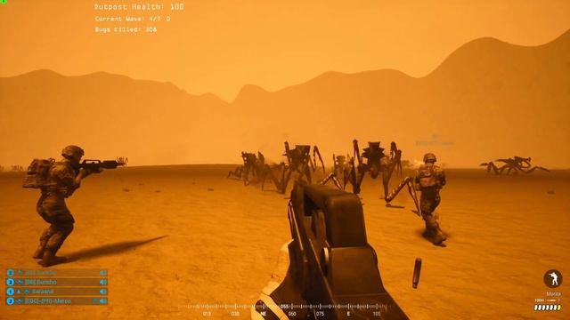 Squad - Starship Troopers mod is back!!! смотреть онлайн