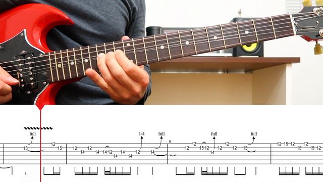 T.N.T (Ac_Dc) - Solo - Lesson With Tabs смотреть онлайн