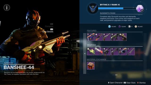 What is BANSHEE-44 Selling Today Destiny 2 D2 BANSHEE-44 Official Inventory 22 Jun 2023, 6/22/2023 смотреть онлайн