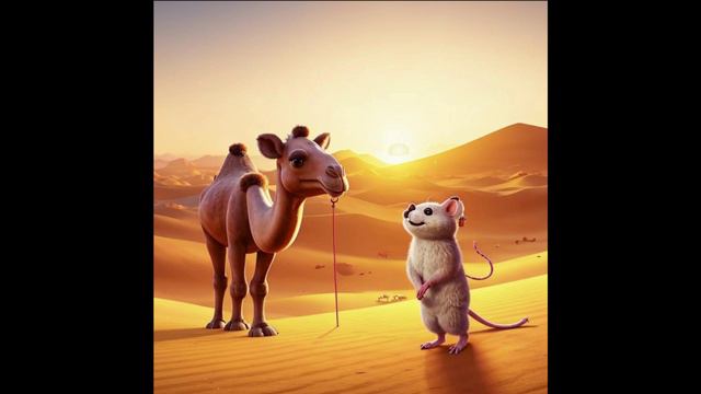 Бурятская сказа Мышь и Верблюд (на русском языке)