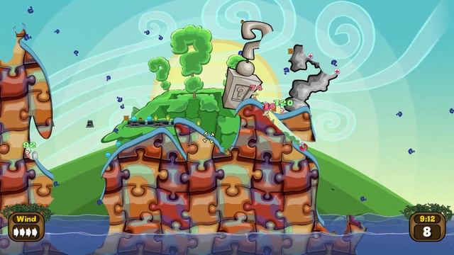 Worms Reloaded - Game #050: Playground of Doom! смотреть онлайн