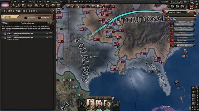 Civil War USA #6 Hearts of Iron IV La Resistance - Democracy смотреть онлайн