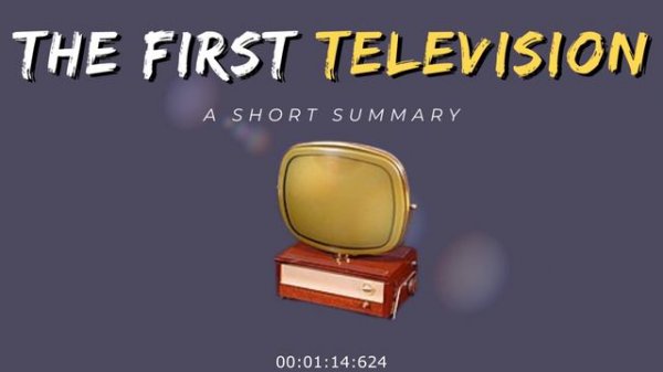 The invention of Television.