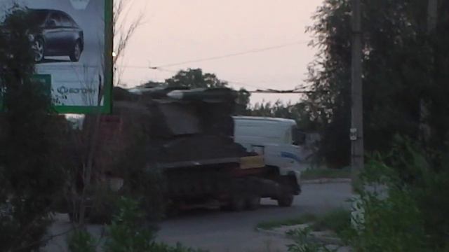 Бойовики вивозять ракетний комплекс "БУК" до кордону із РФ смотреть онлайн