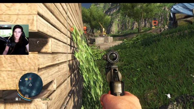 Девушка стримит Far Cry 3 #farcry #farcry3 #фаркрай3