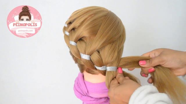 10 Простых и Красивых причесок. Женские прически смотреть онлайн