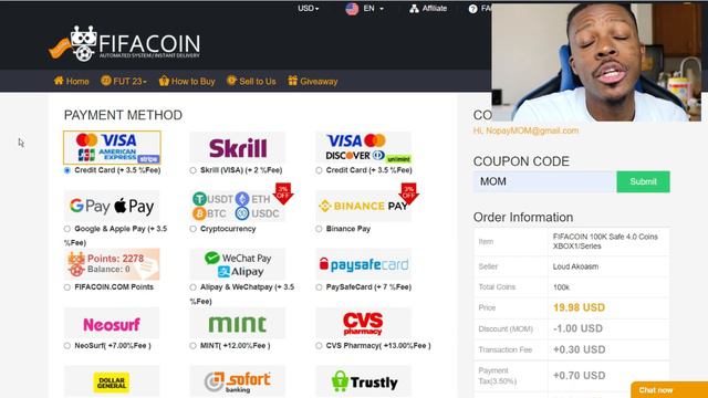 HOW TO BUY COINS IN FIFA 23 WITHOUT GETTING BANNED! | FIFA 23 ULTIMATE TEAM