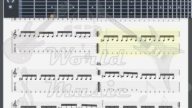 Fubu You Will Be Dead Soon GUITAR TAB смотреть онлайн