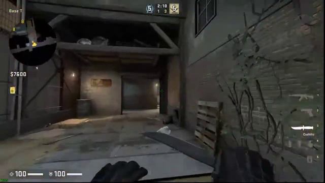 CS-GO || Train || Terrorist With Bots || LikiLiki Gameplay смотреть онлайн