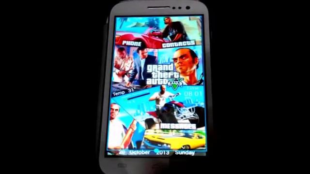 GTA V- ANDROID UCCW THEME-INSTALLATION INSTRUCTIONS смотреть онлайн