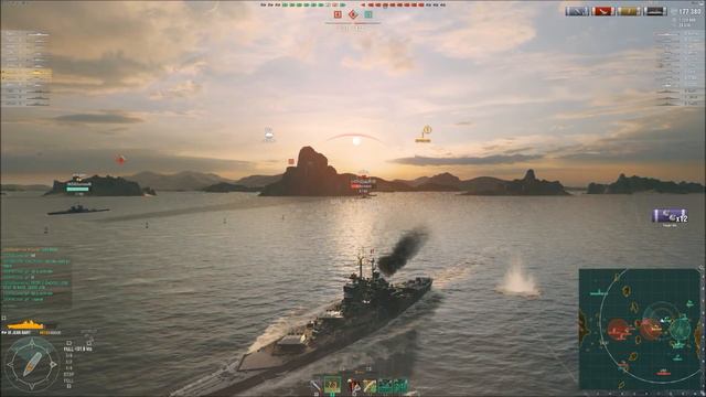 DAMAGE RECORD Jean Bart 388K DMG 3275 BXP || World of Warships смотреть онлайн