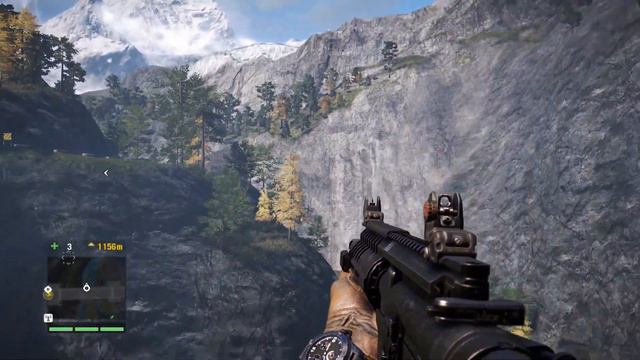 HOW BIG IS THE MAP in Far Cry 4? Run Across the Map смотреть онлайн