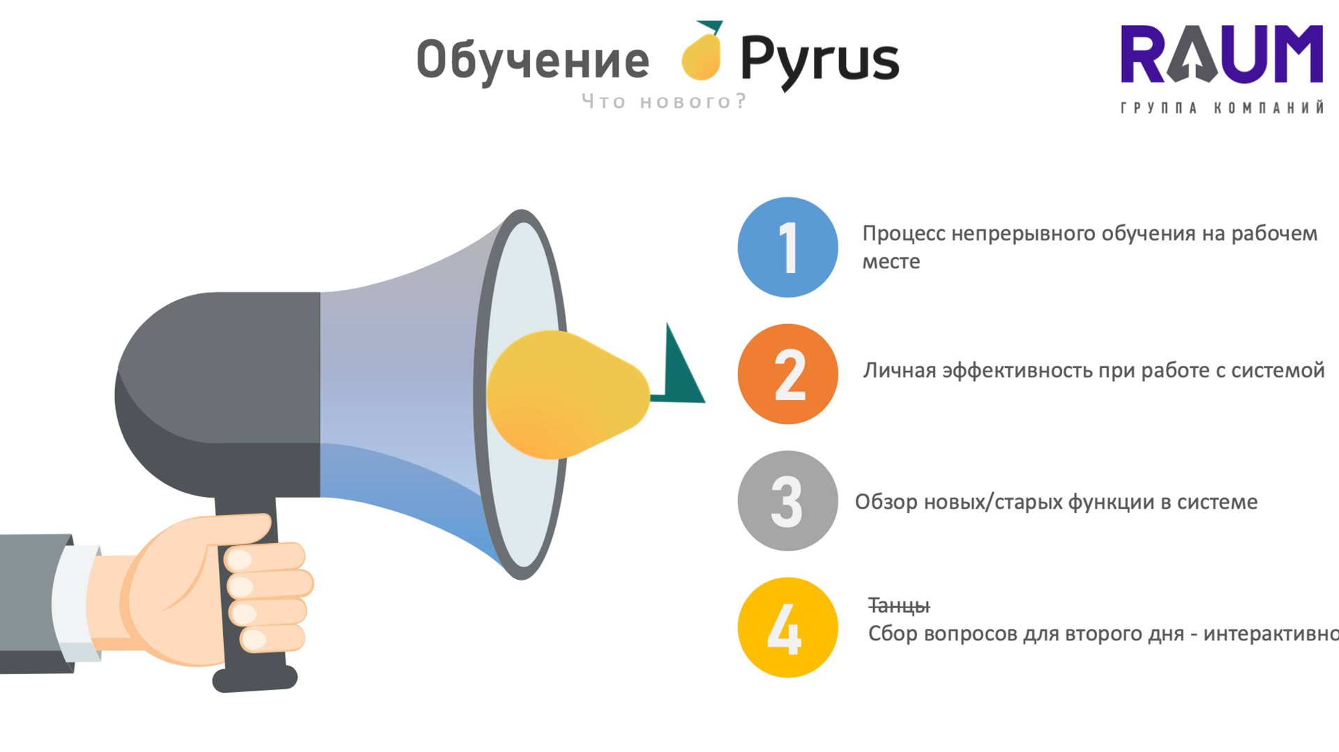 Обучение Пайрус (Pyrus). Поток 1. смотреть онлайн