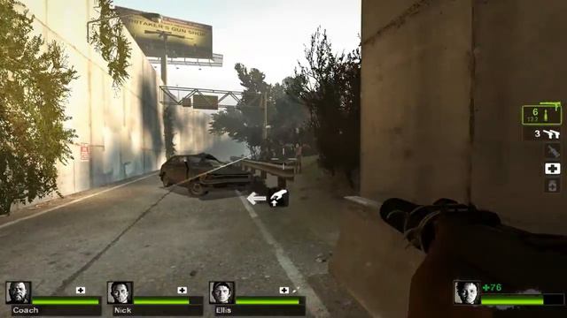 Left 4 Dead 2 Walkthrough / Playthrough Part 2 - Kill it with Fire! смотреть онлайн
