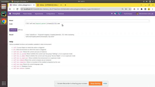 Odoo Browse ORM Method Odoo ORM Methods смотреть онлайн