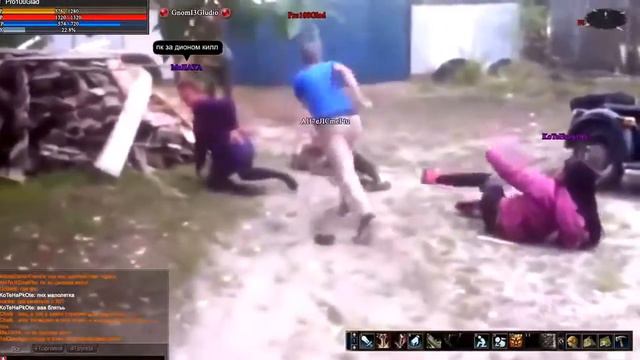Lineage 2 na vida real (Gladiator Full Donate xD) смотреть онлайн